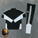 CHÁNDAL MEDIA CREMALLERA + PANTALONES ESPAÑA NEGRO Y BLANCO 26/27 HOMBRE