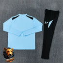 CHÁNDAL MEDIA CREMALLERA + PANTALONES FEYENOORD AZUL CELESTE Y NEGRO 26/27 HOMBRE