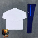 CHÁNDAL MEDIA CREMALLERA + PANTALONES OLYMPIQUE DE MARSEILLE BLANCO Y AZUL 26/27 HOMBRE