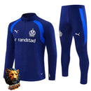 CHÁNDAL MEDIA CREMALLERA + PANTALONES OLYMPIQUE DE MARSEILLE AZUL MARINO Y AZUL 26/27 HOMBRE