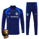 CHÁNDAL MEDIA CREMALLERA + PANTALONES OLYMPIQUE DE MARSEILLE AZUL MARINO Y AZUL 26/27 HOMBRE