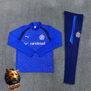CHÁNDAL MEDIA CREMALLERA + PANTALONES OLYMPIQUE DE MARSEILLE AZUL Y AZUL MARINO 26/27 HOMBRE