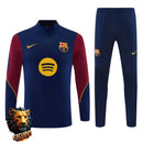 CHÁNDAL MEDIA CREMALLERA + PANTALONES BARCELONA AZUL MARINO Y GRANATE 26/27 HOMBRE