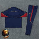 CHÁNDAL MEDIA CREMALLERA + PANTALONES BARCELONA AZUL MARINO Y GRANATE 26/27 HOMBRE