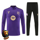 CHÁNDAL MEDIA CREMALLERA + PANTALONES BARCELONA MORADO Y NEGRO 26/27 HOMBRE