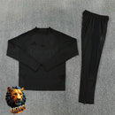 CHÁNDAL MEDIA CREMALLERA + PANTALONES ARSENAL NEGRO 26/27 HOMBRE