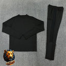 CHÁNDAL MEDIA CREMALLERA + PANTALONES ARSENAL NEGRO 26/27 HOMBRE