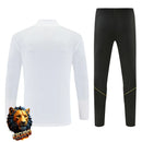 CHÁNDAL MEDIA CREMALLERA + PANTALONES BARCELONA BLANCO Y MORADO 26/27 HOMBRE
