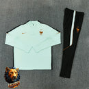 CHÁNDAL MEDIA CREMALLERA + PANTALONES FRANCIA VERDE CLARO Y NEGRO 26/27 HOMBRE