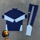 CHÁNDAL MEDIA CREMALLERA + PANTALONES AJAX AZUL MARINO Y AZUL CELESTE 26/27 HOMBRE