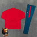 CHÁNDAL MEDIA CREMALLERA + PANTALONES PORTUGAL ROJO Y VERDE 26/27 HOMBRE