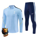 CHÁNDAL MEDIA CREMALLERA + PANTALONES TOTTENHAM AZUL CELESTE Y AZUL MARINO 26/27 HOMBRE