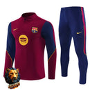 CHÁNDAL MEDIA CREMALLERA + PANTALONES BARCELONA GRANATE Y AZUL MARINO 26/27 HOMBRE