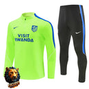 CHÁNDAL MEDIA CREMALLERA + PANTALONES ATLÉTICO DE MADRID VERDE FLÚOR Y AZUL 26/27 HOMBRE