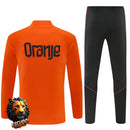 CHÁNDAL MEDIA CREMALLERA + PANTALONES HOLANDA NARANJA Y NEGRO 26/27 HOMBRE
