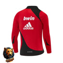 CHÁNDAL SUDADERA + PANTALONES AC MILAN ROJO Y NEGRO 07/08 HOMBRE RETRO