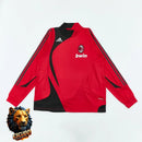 CHÁNDAL SUDADERA + PANTALONES AC MILAN ROJO Y NEGRO 07/08 HOMBRE RETRO