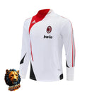 CHÁNDAL SUDADERA + PANTALONES AC MILAN BLANCO Y ROJO 07/08 HOMBRE RETRO
