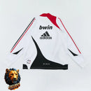 CHÁNDAL SUDADERA + PANTALONES AC MILAN BLANCO Y ROJO 07/08 HOMBRE RETRO