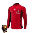 CHÁNDAL SUDADERA + PANTALONES AC MILAN ROJO Y NEGRO 06/07 HOMBRE RETRO