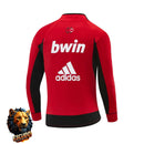 CHÁNDAL SUDADERA + PANTALONES AC MILAN ROJO Y NEGRO 06/07 HOMBRE RETRO