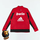 CHÁNDAL SUDADERA + PANTALONES AC MILAN ROJO Y NEGRO 06/07 HOMBRE RETRO