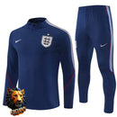 CHÁNDAL MEDIA CREMALLERA + PANTALONES INGLATERRA AZUL MARINO Y GRIS 26/27 HOMBRE