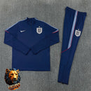 CHÁNDAL MEDIA CREMALLERA + PANTALONES INGLATERRA AZUL MARINO Y GRIS 26/27 HOMBRE