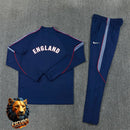 CHÁNDAL MEDIA CREMALLERA + PANTALONES INGLATERRA AZUL MARINO Y GRIS 26/27 HOMBRE
