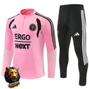CHÁNDAL MEDIA CREMALLERA + PANTALONES INTER MIAMI ROSA Y NEGRO 26/27 HOMBRE