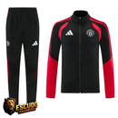 CHÁNDAL + PANTALONES MANCHESTER UNITED NEGRO II 26/27 HOMBRE