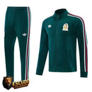CHÁNDAL + PANTALONES MEXICO VERDE OSCURO VII 26/27 HOMBRE