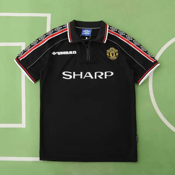 MANCHESTER UNITED 98/99 NEGRA HOMBRE (RETRO)