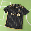 CAMISETA LOS ANGELES GALAXY I 25/26 NEGRA HOMBRE