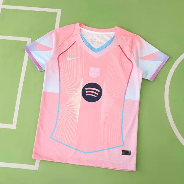 CAMISETA BARCELONA ROSA 25/26 MUJER