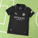 CAMISETA MANCHESTER CITY II 25/26 NEGRA MUJER