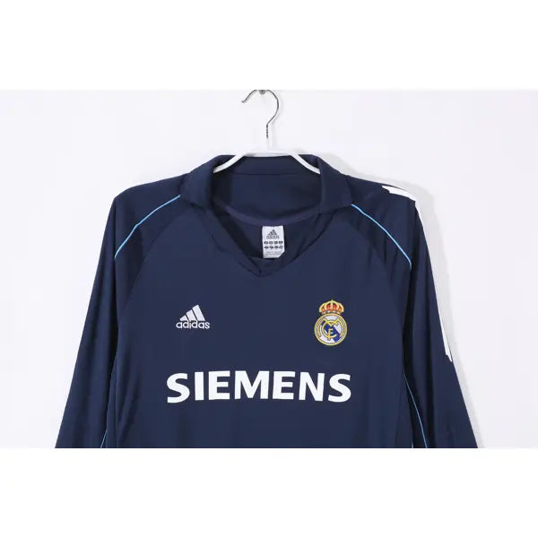 CAMISETA REAL MADRID II 05/06 HOMBRE (RETRO) MANGA LARGA