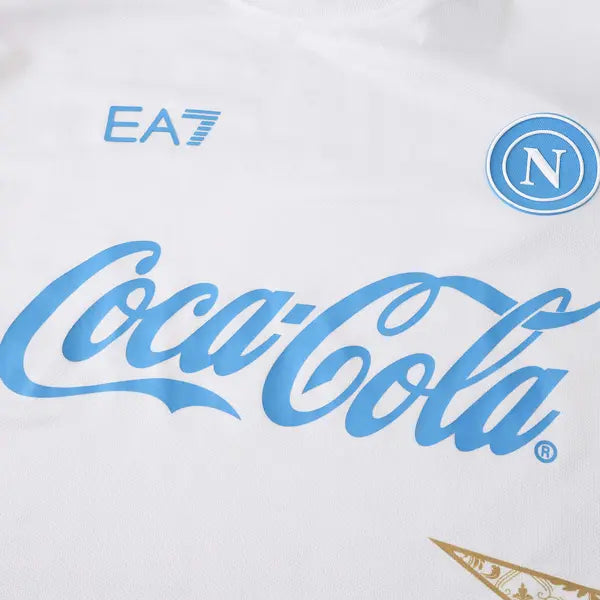 NAPOLI ENTRENAMIENTO MANGA LARGA 25/26 BLANCA HOMBRE