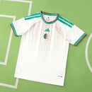 CAMISETA ARGELIA MUNDIAL 2026 BLANCA EQUIPACIÓN PARA NIÑOS