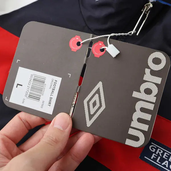 CHANDAL INGLATERRA RETRO 1998 NEGRA