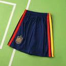 CAMISETA ESPAÑA I 2026 MUNDIAL EQUIPACIÓN PARA NIÑOS