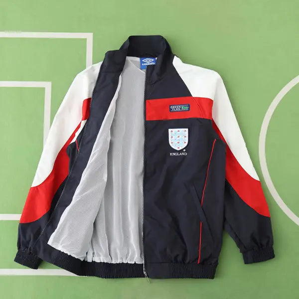 CHANDAL INGLATERRA RETRO 1998 NEGRA