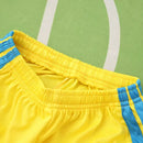 CAMISETA UCRANIA AMARILLA MUNDIAL 2026 EQUIPACIÓN PARA NIÑOS