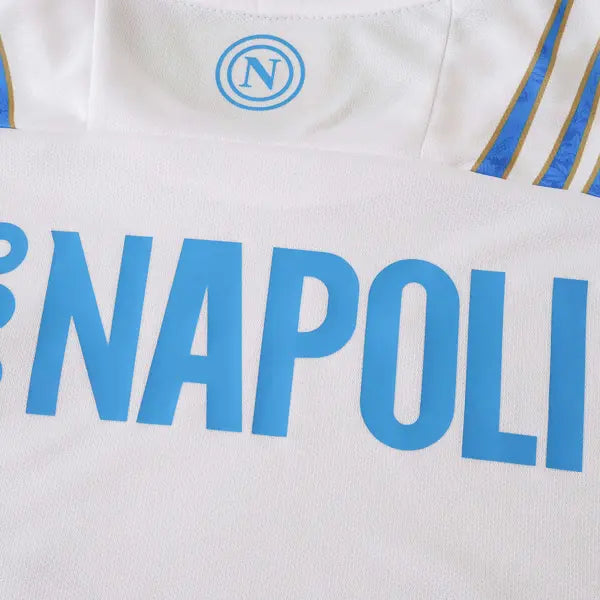 NAPOLI ENTRENAMIENTO MANGA LARGA 25/26 BLANCA HOMBRE