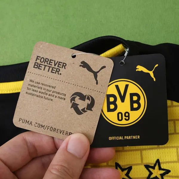 CAMISETA BORUSSIA DORTMUND AMARILLA VERSIÓN COPA 25/26 HOMBRE