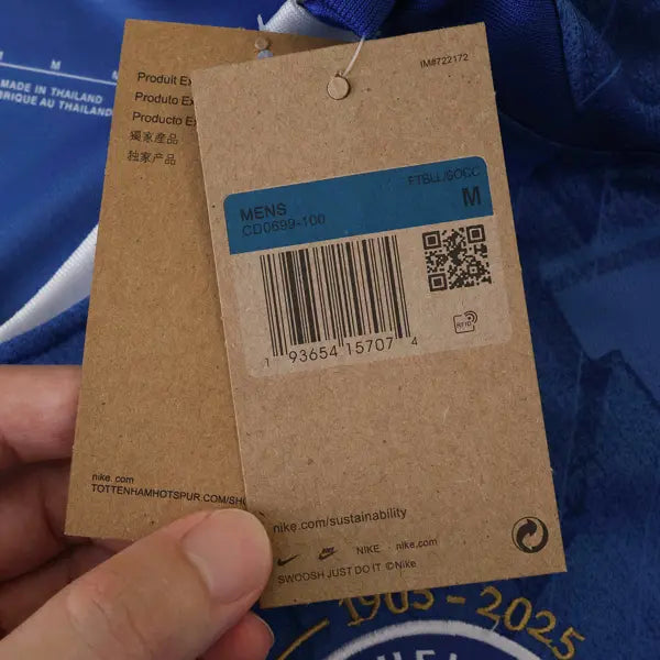 CAMISETA CHELSEA I 25/26 HOMBRE AZUL