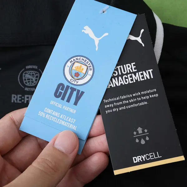 MANCHESTER CITY II NEGRA 25/26 HOMBRE MANGA LARGA VERSIÓN JUGADOR
