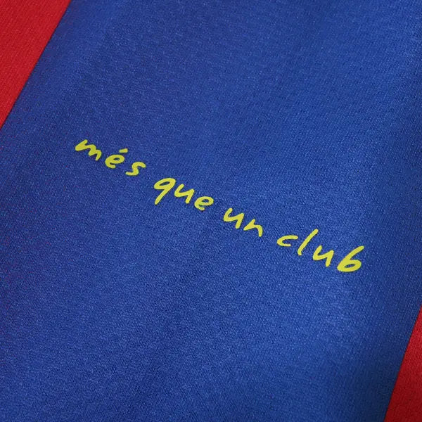 BARCELONA I 10/11 FINAL MANGA LARGA HOMBRE (RETRO)