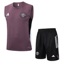 CONJUNTO MANCHESTER UNITED ENTRENAMIENTO SIN MANGAS I HOMBRE 25/26