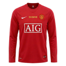 MANCHESTER UNITED PRIMERA EQUIPACIÓN 07/08 HOMBRE MANGA LARGA RETRO